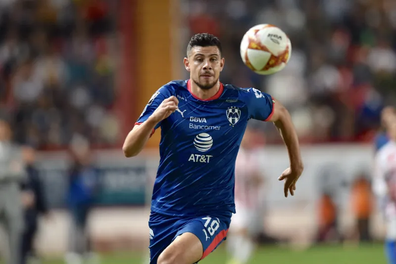 Guillermo Madrigal en partido con Rayados