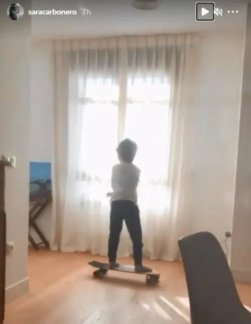 ESPECIAL El hijo mayor de Iker Casillas en patineta