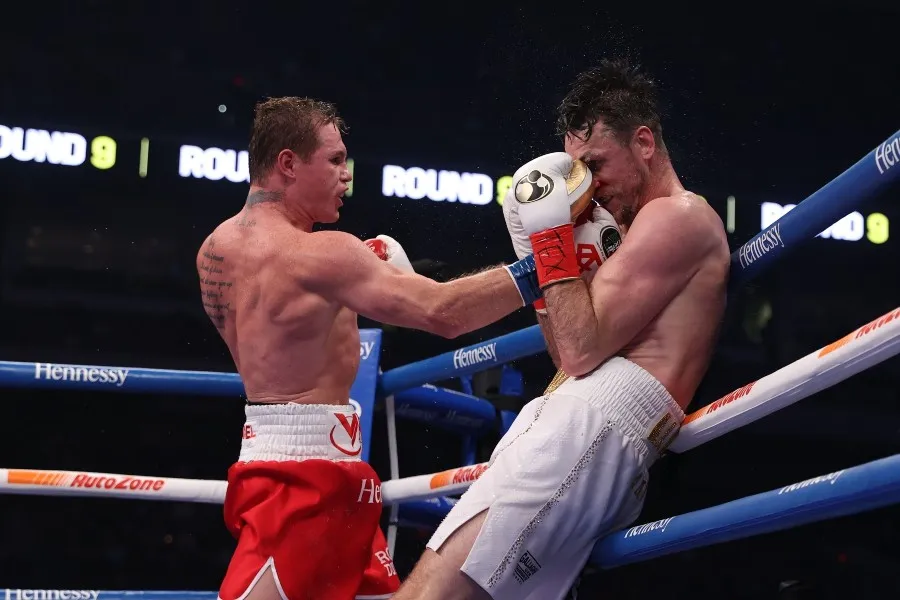 MEXSPORT Canelo Álvarez en victoria sobre Callum Smith