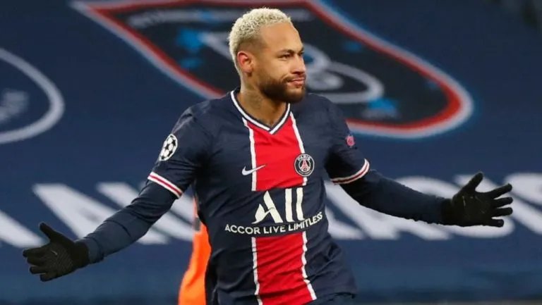AP Neymar en un partido con el PSG