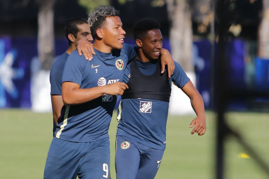 Roger y Andrés en entrenamiento en Coapa