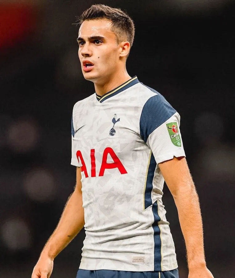 INSTAGRAM @sergioregui Sergio Reguilón en un partido con el Tottenham