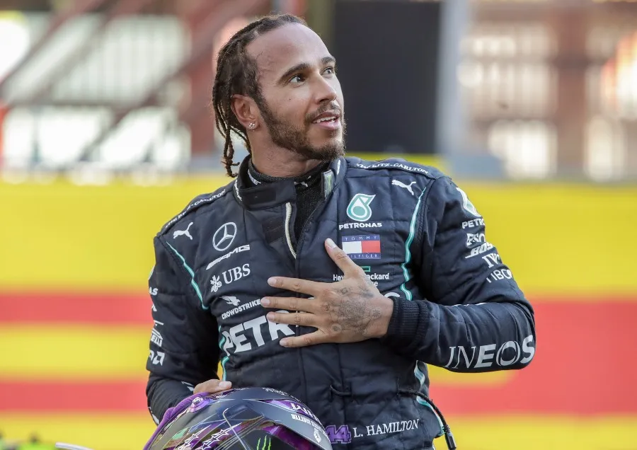 Lewis Hamilton tras una carrera
