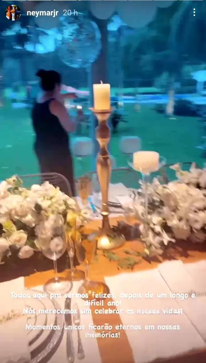 INSTAGRAM @neymarjr El lugar donde Neymar recibió al 2021