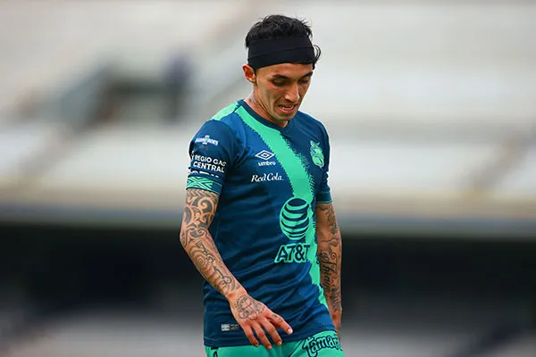 El colombiano se lamenta tras una falla