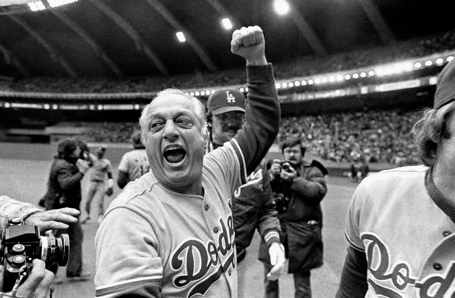 Tommy Lasorda como manager de los Dodgers