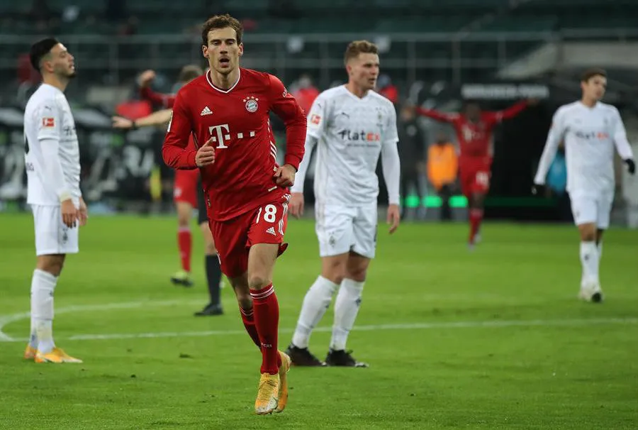 EFE Leon Goretzka marcó por los bávaros