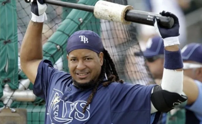 AP Manny Ramírez en su paso por los Rays
