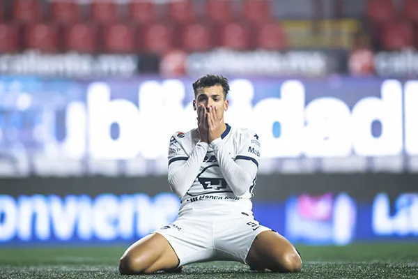 Juan Ignacio Dinenno tras una falla