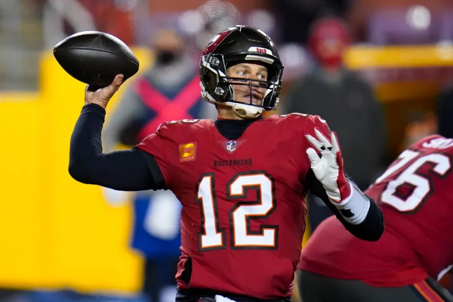 AP Tom Brady en un partido con los Buccaneers de Tampa Bay