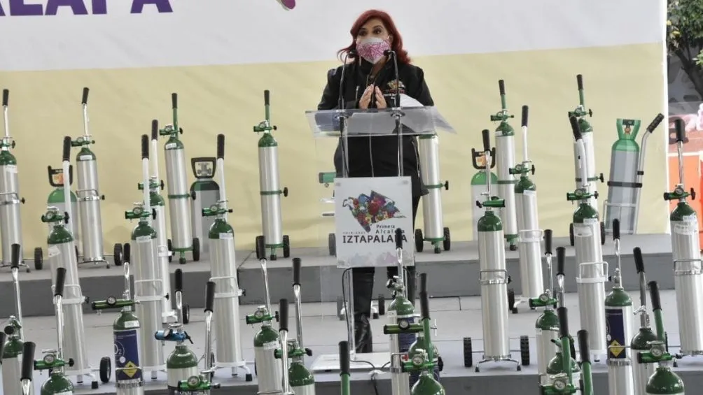 Clara Brugada, alcaldesa de Iztapalapa