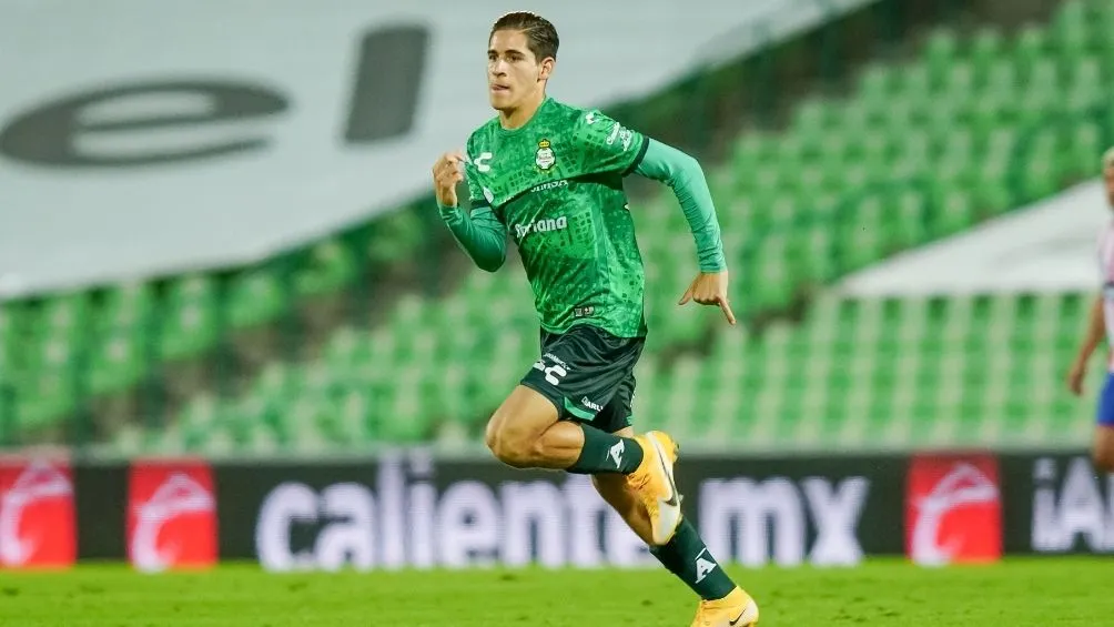 IMAGO7 Muñoz en un partido con Santos