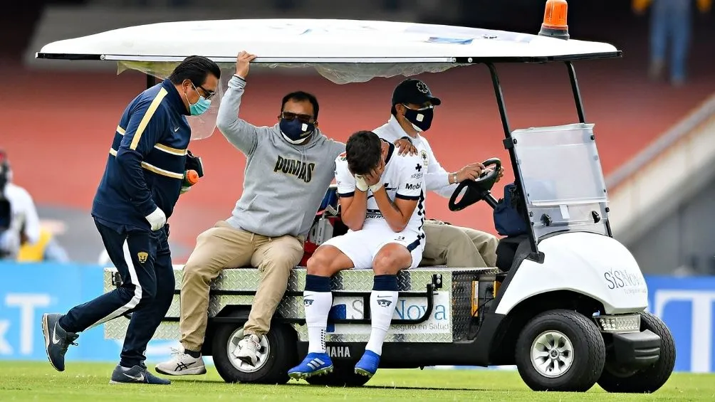 Dinenno tuvo que salir con asistencia