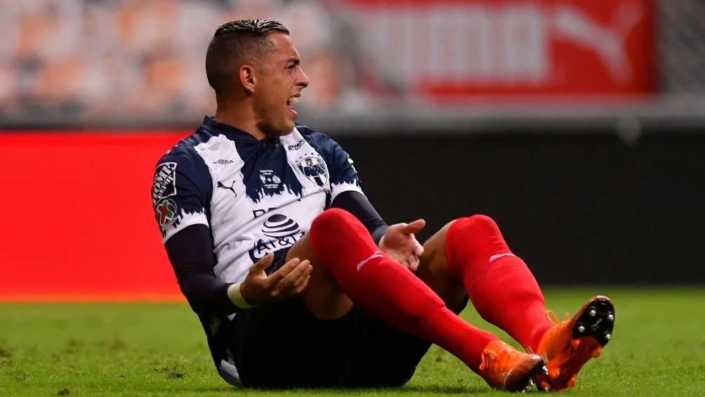 Funes Mori en partido con Rayados