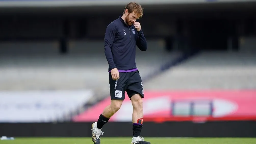 Aristeguieta antes del partido vs Pumas