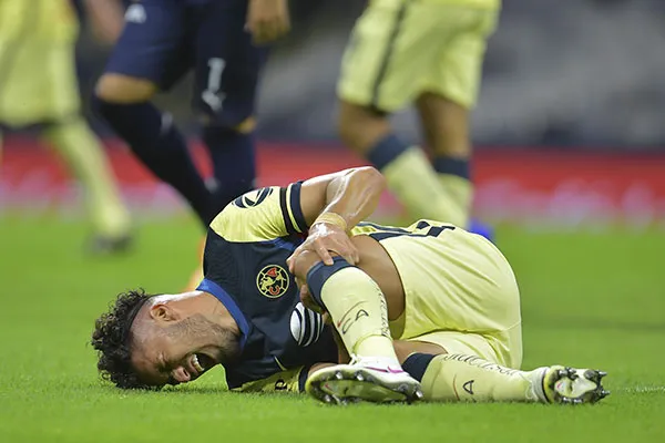 MEXSPORT El paraguayo al momento de su lesión