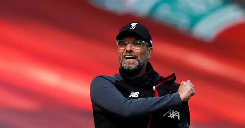 Klopp en partido con Liverpool