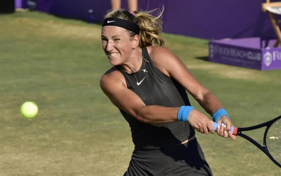 EFE Azarenka durante un partido
