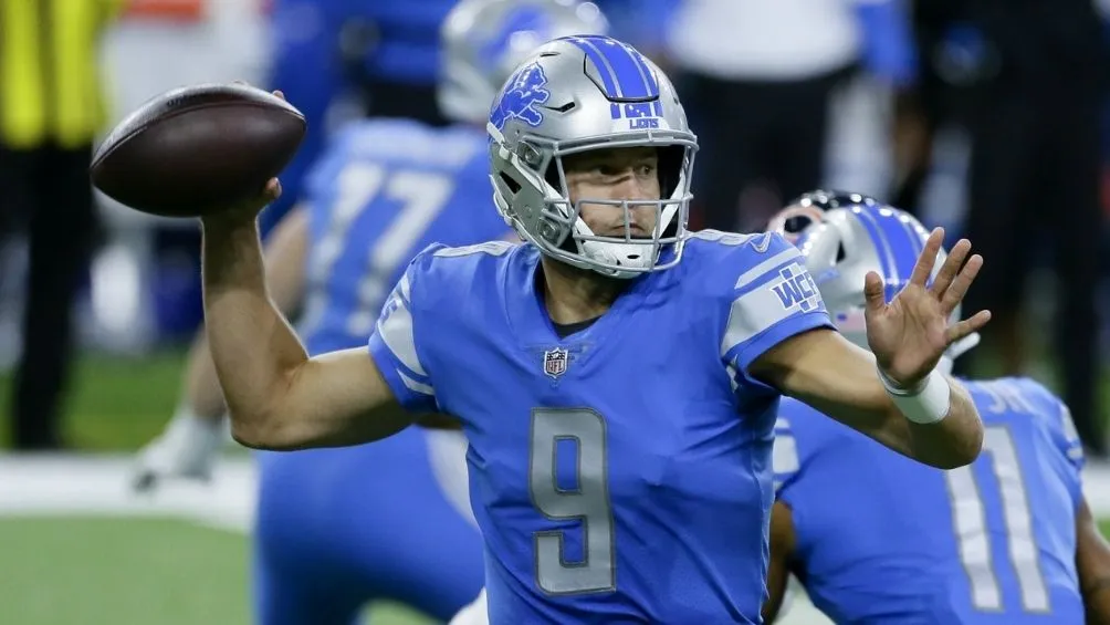AP Matthew Stafford saldrá de Lions
