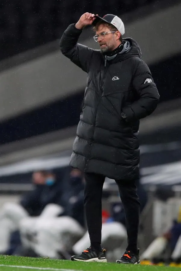 EFE Klopp en un partido con Liverpool