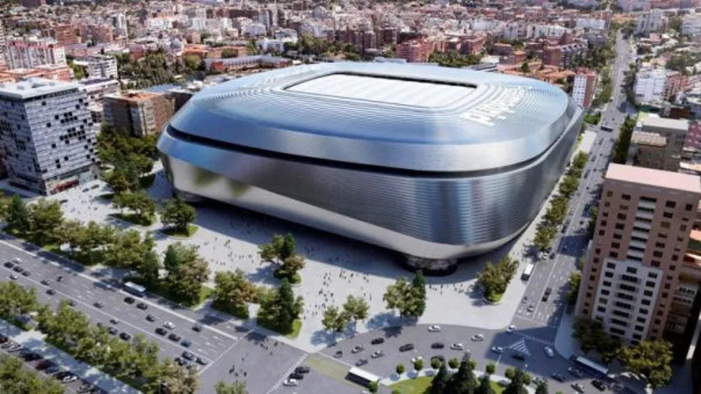 La imagen del Bernabéu cuando esté terminado