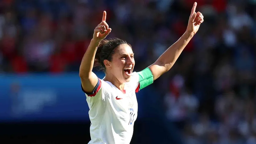 EFE Carli Lloyd en un partido con los Estados Unidos