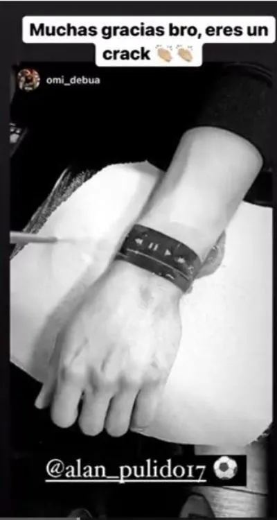 @Alan_Pulido17 El nuevo tatuaje de Pulido