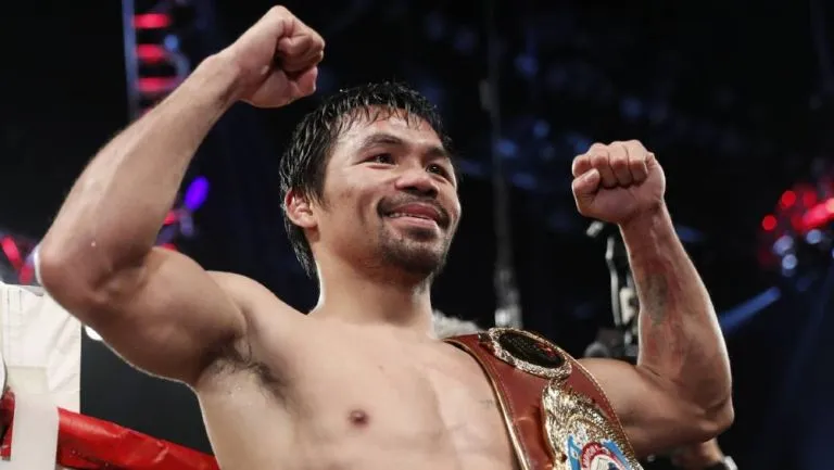 AP Manny Pacquiao durante una pelea