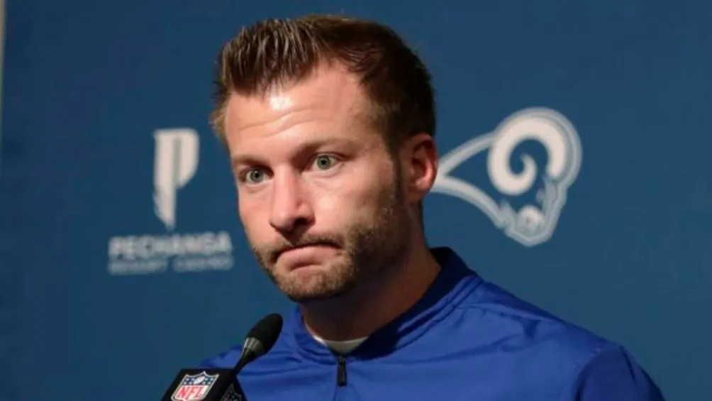 Sean McVay acompañó a Sttaford a Los Cabos