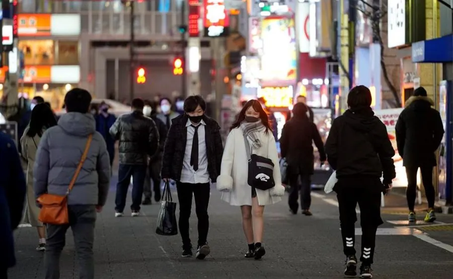 Ciudadanos de la capital de Japón durante la pandemia de Covid-19