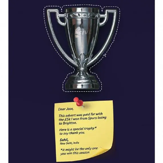 ESPECIAL El anuncio para Mourinho