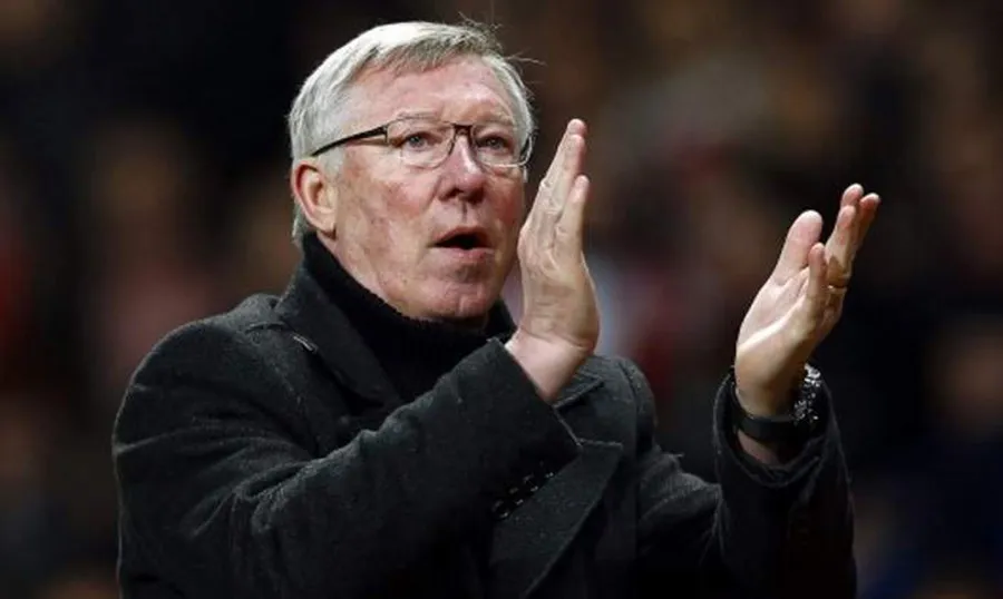 Alex Ferguson, en juego del Manchester United