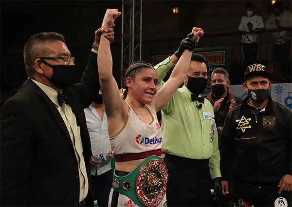 CORTESÍA Mercado tras la victoria contra Guzmán