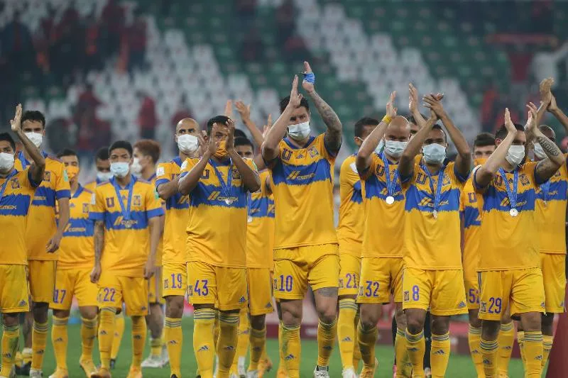 MEXSPORT Tigres en festejo del Mundial de Clubes