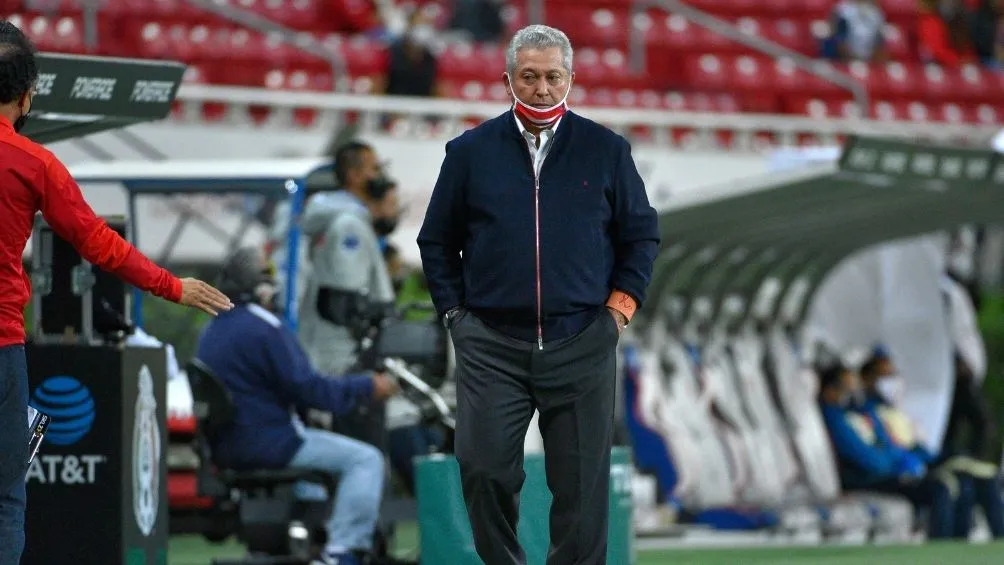 IMAGO7 Vucetich en un partido de Chivas