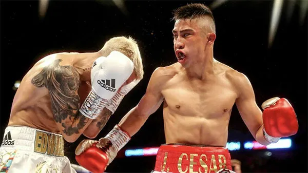 El mexicano durante una de sus peleas