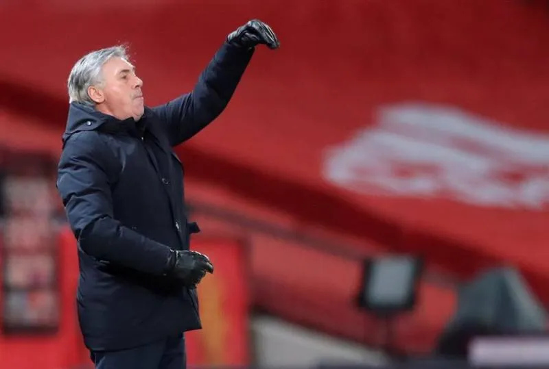 Ancelotti en partido