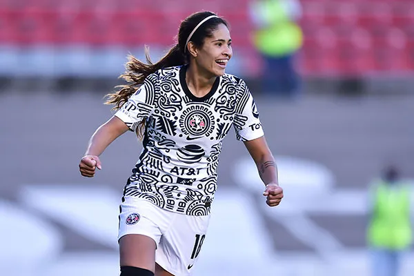 Daniela Espinosa tras el 2-0