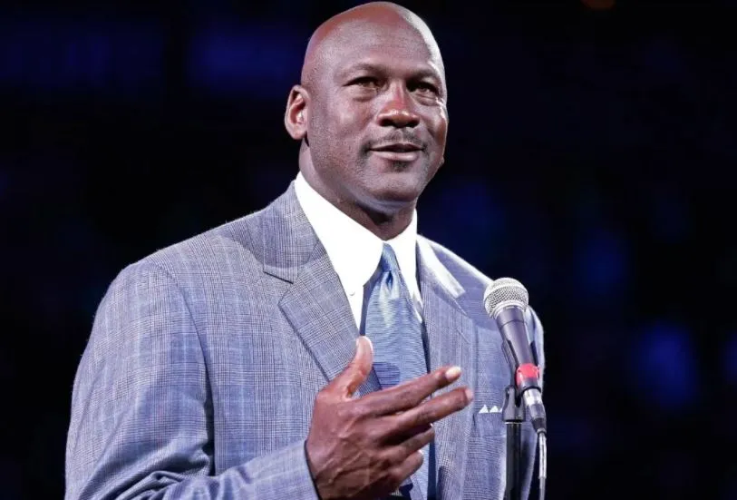 Jordan, durante una ceremonia