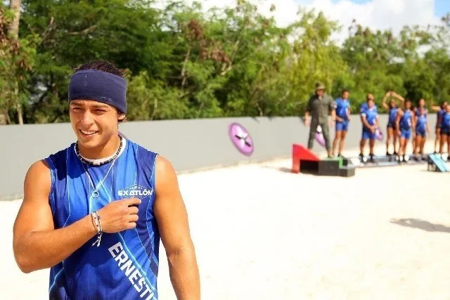 INSTAGRAM @ernest.cazares Ernesto Cázares durante el Exatlón