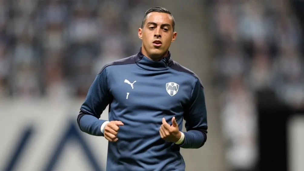 Funes Mori en partido con Rayados