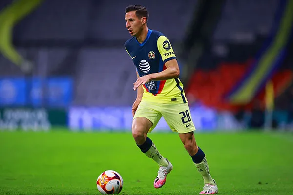 IMAGO7 El volante en un partido con las Águilas