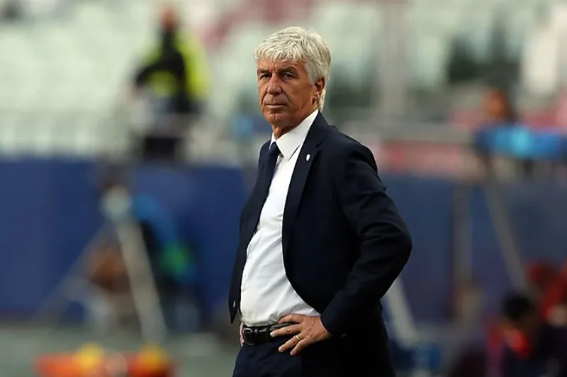 Gian Piero Gasperini durante un duelo del Atalanta