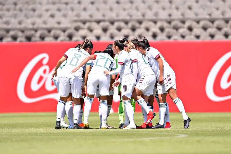 Selección Mexicana antes de un partido