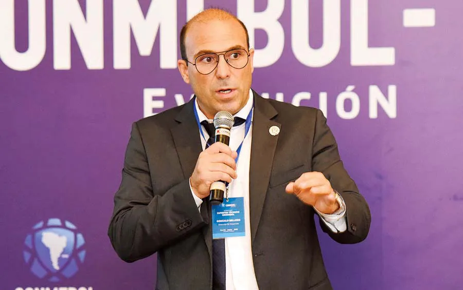 EFE Gonzalo Belloso en conferencia de prensa