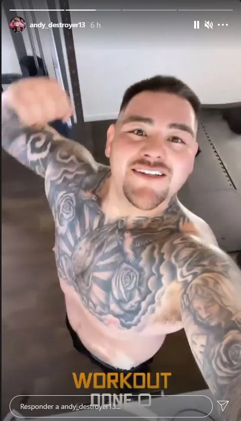 ESPECIAL Andy Ruiz Jr. muestra su físico tras entrenar de la mano a Eddy Reynoso