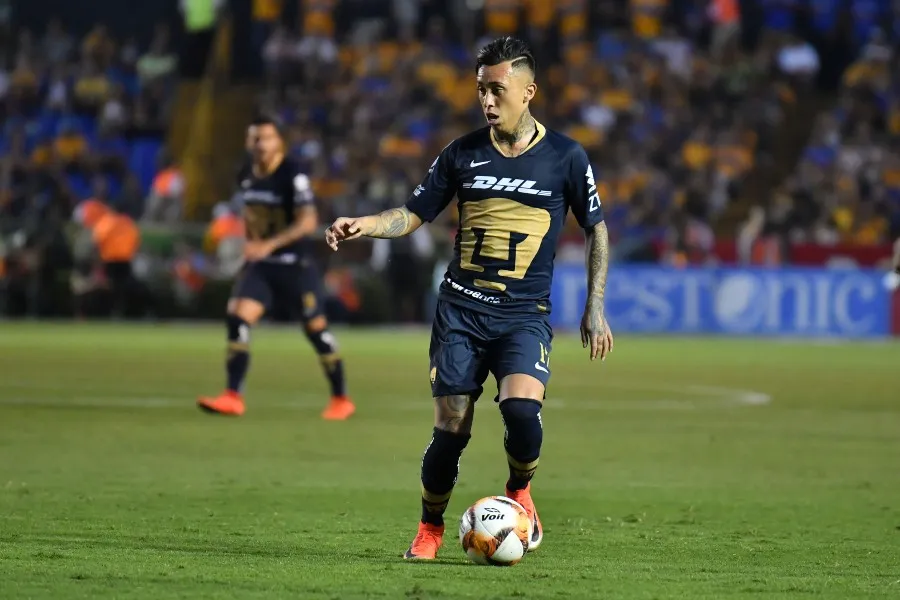 IMAGO7 Martín Rodríguez durante un partido con Pumas