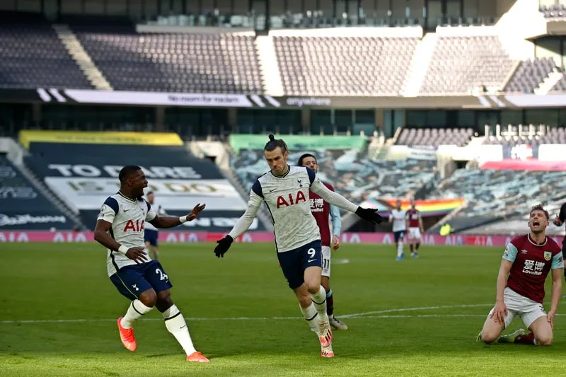 AP El galés celebrando uno de sus golés