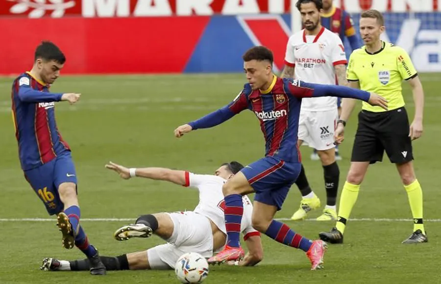 EFE González en encuentro ante el Sevilla