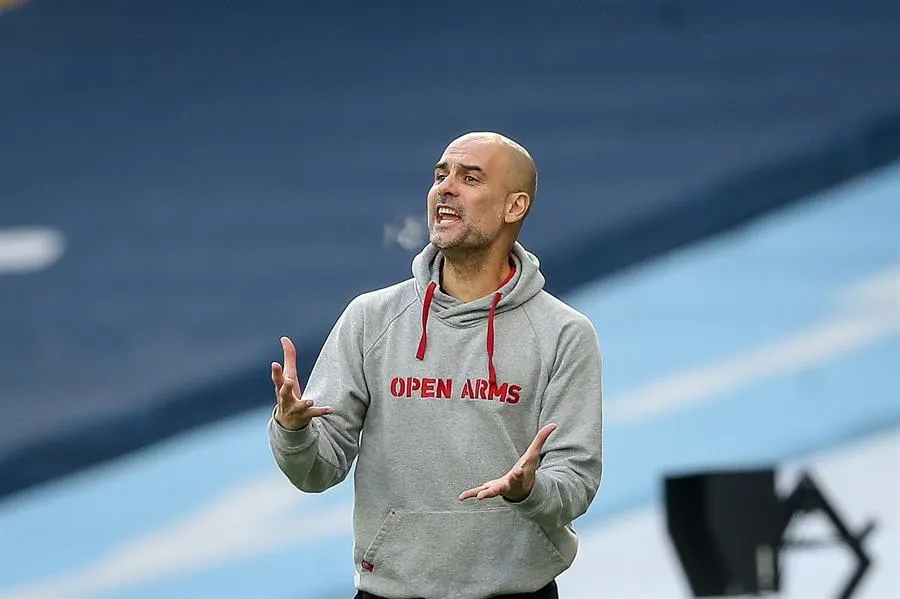 EFE El técnico español en un partido del City